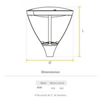 Luminaria Decorativa Spring Para Exterior - Sylvania