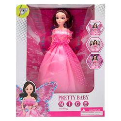 Muñeca Hada Giratoria Rosa