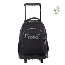 Mochila Ruedas Negra Porta PC 15.4