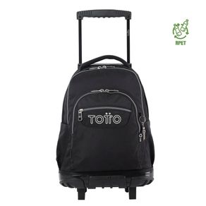 Mochila Ruedas Negra Porta PC 15.4