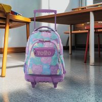 Mochila Ruedas Porta PC 15.4" Diseño de Osos