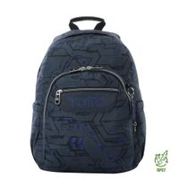 Mochila Juvenil Porta PC 14" Acuarela Gris