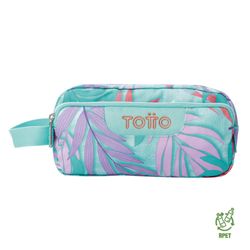 Estuche Multiuso Diseño Hojas Multicolor