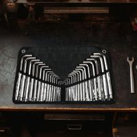 Set de 30 Llaves Allen Largas Std/Mm Punta Bola con Estuche