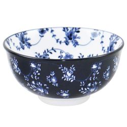 Set 4 Bowls de Cerámica Estampado Floral