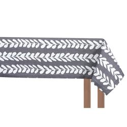 Mantel Floral Gris 140x260 Cm
