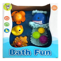 Set de Juguetes para el Baño Diseño Acuático