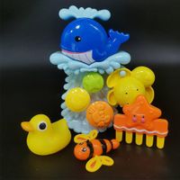 Set de Juguetes para el Baño Diseño Acuático