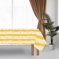Mantel Floral Amarillo 140x260 Cm