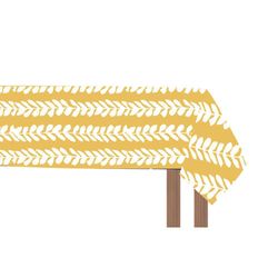 Mantel Floral Amarillo 140x210 Cm