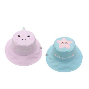 Sombrero Reversible Unicornio y Estrella 2-4 Años