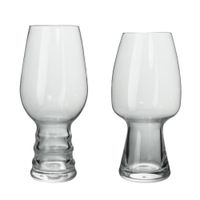 Set de 2 Vasos de Vidrio para Cerveza