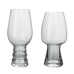 Set de 2 Vasos de Vidrio para Cerveza