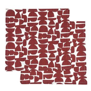 Set 2 de Individuales Burgundy Arto 40 Cm