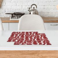 Set 2 de Individuales Burgundy Arto 40 Cm