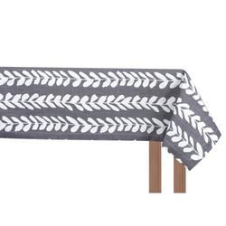 Mantel Floral Gris 140x210 Cm