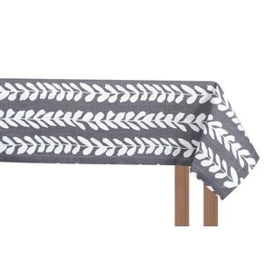 Mantel Floral Gris 140x210 Cm