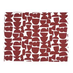 Individual Burgundy Arto 33 X 45 Cm