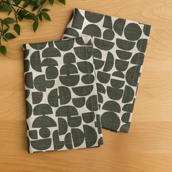 Set 2 Servilletas Verde Arto 40 Cm