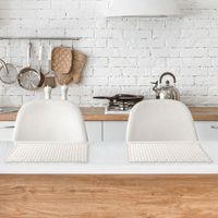 Set 2 Individuales Beige Con Líneas 33 X 45 Cm