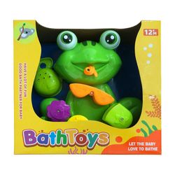 Juguete Rana para el Baño Diversión en la Bañera