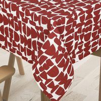 Mantel Burgundy Arto 140 X 260 Cm