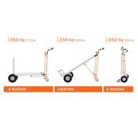 Trocket de Aluminio Convertible 3 en 1