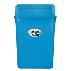 Cesto para Basura con Balancín Frontal Azul  42 L
