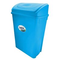 Cesto para Basura con Balancín Frontal Azul  42 L