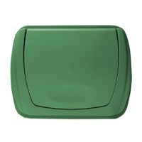 Cesto para Basura con Balancín Frontal Verde 65 L