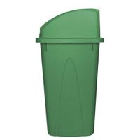 Cesto para Basura con Balancín Frontal Verde 65 L