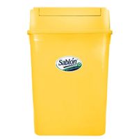 Cesto para Basura con Balancín Frontal Amarillo 42 L
