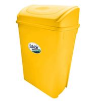 Cesto para Basura con Balancín Frontal Amarillo 42 L