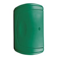 Cesto para Basura con Balancín Frontal Verde 42 L