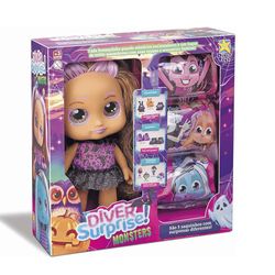 Muñeca Diver Sorpresa Monster Lobelita