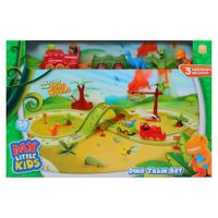 Set de Juego Tren Dinosaurio 38 Pzas