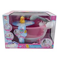 Bañera para Muñeca con Luces y Sonido