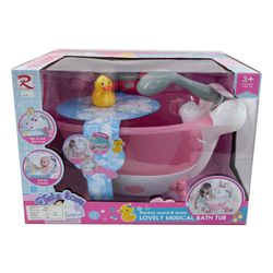 Bañera para Muñeca con Luces y Sonido