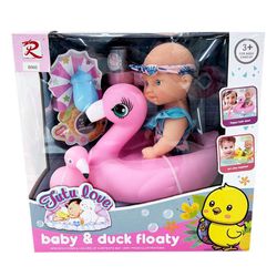 Muñeca-Bebe-con-Flotadores-para-el-Baño-10-Plg