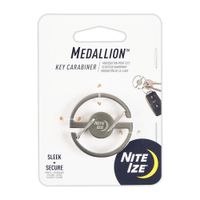 Mosquetón en Forma de Medallón para Llaves