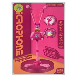 Microfono-de-Juguete-con-Bluetooth-y-Luces-Rosado