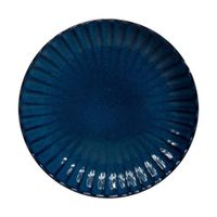 Plato para Cena Azul Tornasol 10.8 Plg