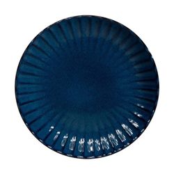 Plato para Cena Azul Tornasol 10.8 Plg