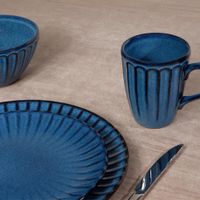 Plato para Postre Azul Tornasol 8.3 Plg