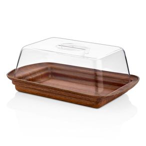 Bandeja con Tapa Transparente