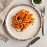 Plato para Cena Crema Tornasol 10.8 Plg
