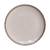 Plato para Cena Crema Tornasol 10.8 Plg