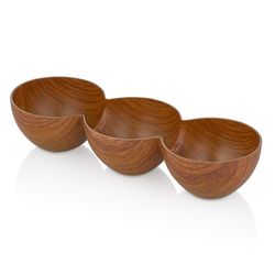 Boquitero con Tres Divisiones Color Madera
