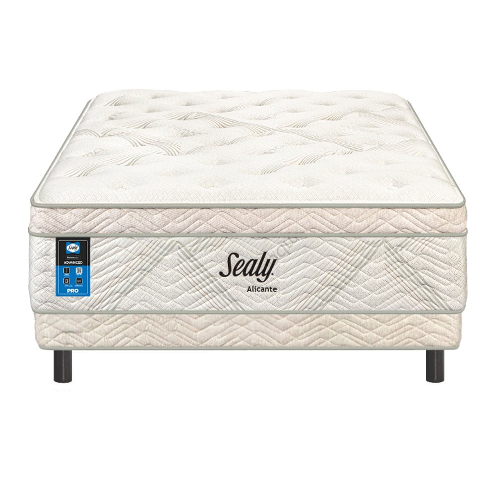 Set de Cama Colchón + Base Alicante Advance - Varios Tamaños Matrimonial