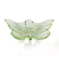 Plato Diseño Mariposa Verde